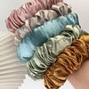 Heatless Curling SilkS Scrunchies Soft Elastic Satin Silk Scrunchies Hair Ties Sleepy Styling Accessories Ponytail Holder