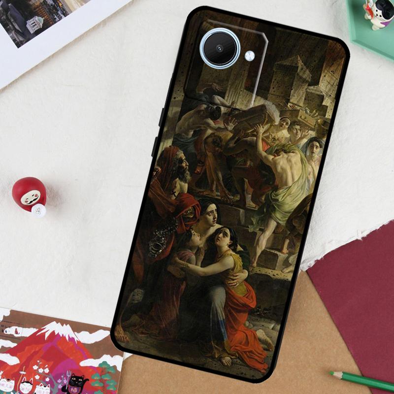Renaissance Art Painting For Realme 14 Pro Plus 13 10 11 12 GT 6 5 6T GT7 Pro C61 C55 C53 C51 C21Y C25S C67 C75 Case