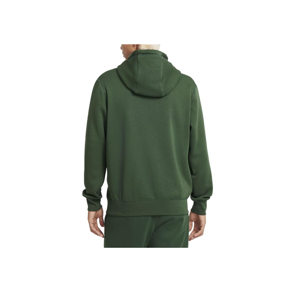 Nike Club Comfortable Pullover Hoodie Men hoodies Green FN3105-323