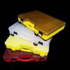 Double Sided Fishing Tackle Box Plastic Fishing Lures Baits Box Easy to Use