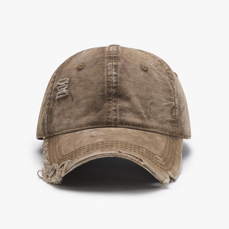 High-Quality American Washed Women'S Soft-Top Baseball Cap Light Board Face Small Cap Men'S Sunscreen Cap