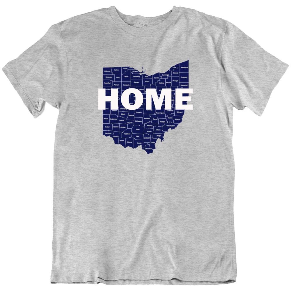 Home Maps Ohio State Usa my Home Love T Shirt Tee Gift New S