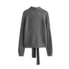 Autumn Women Fashion Pullovers Trend Knitting Butterfly Collar Slim Sweaters Woman England Style Female Sweater Top