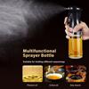 Oil Sprayer Glass Oil Spray Bottle 200ML Mist Sprayer Non Clogging for Olive Oil Water Soy Sauce