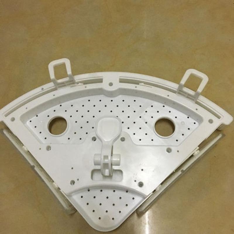 Household Bathroom Corner Storage Holder Wall Mounted Triangular Shower Shelf Suction Cup Shampoo Soap Stuff Storage Rack