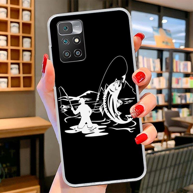 

Hunting Fishing Man Cover Phone Case For Xiaomi Poco F7 Ultra X7 X6 X5 Pro M7 Redmi 15C 15 13C 13 12C 12 10C 10 9A 9C 9T 9 Shell Xiaomi Poco F7 Pro