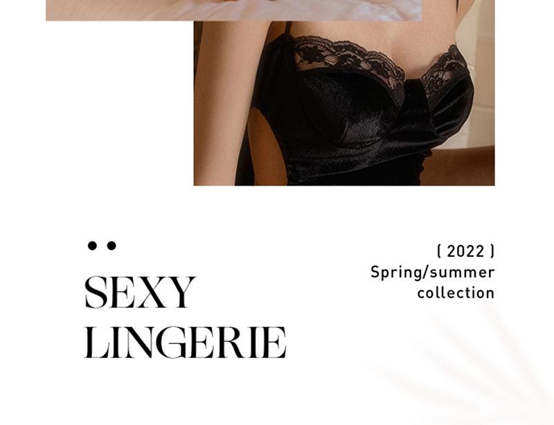 Velvet Camisole Nightdress & Robe Set for Women - Autumn/Winter 2022 Collection