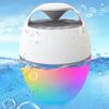 Blufree Floating Pool Speaker with Lights, Portable Bluetooth Pool Speakers IP68 Waterproof Hot Tub Speaker for Outdoor Pool Sports Home Party,