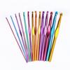 With Ergonomic Grips Yarn Craft Crochet Hook Set Sewing Needles Weave Accessaries Knitting Needles