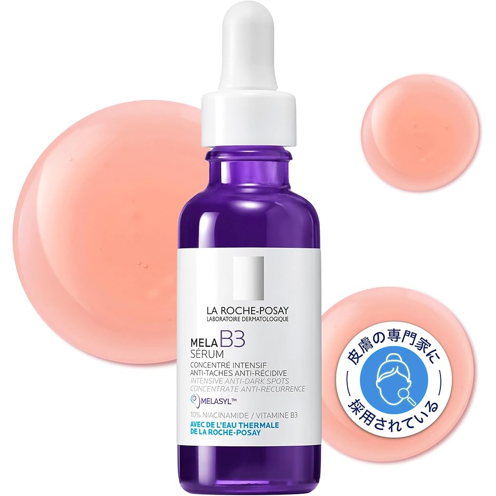 La Roche-Posay Mela B3 Serum 30ml Brightening Serum with Niacinamide, Retinol Derivative, Hyaluronic Acid, Pore Care, Moisturizing, Dullness, Uneven S