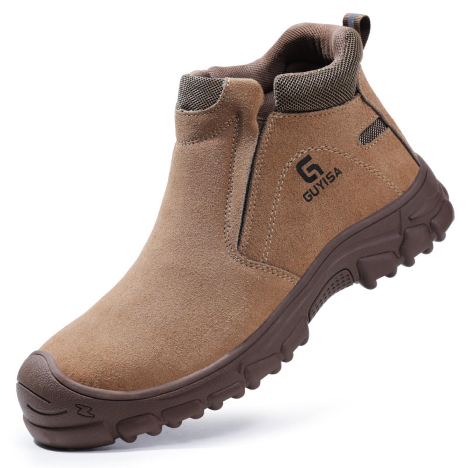 

Men s Shoes Puncture,proof Construction Shoes 43 кавовий