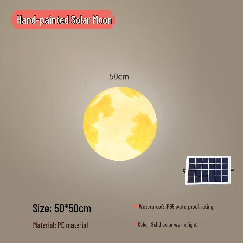 HEIXIE Outdoor Moon Garden Lamp