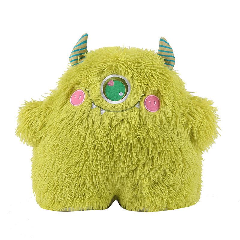 Cartoon Big-Eyed Monster Plush Doll: Children's Pillow Toy Gift