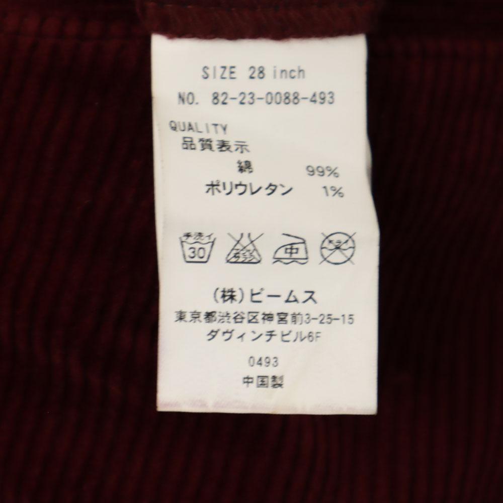 Dickies Beams golf Cordhosen W28 Lila Herren Gebraucht