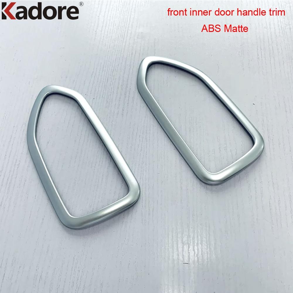 For Toyota Noah VOXY 90   2024 2025 2026 Carbon Fiber Car Inner Door Handle Cover Trim Interior Mouldings Accessories