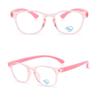 Anti-blue Light Comfortable Eyeglasses Silicone Ultra Light Frame Kids Glasses  Children Boys Girls
