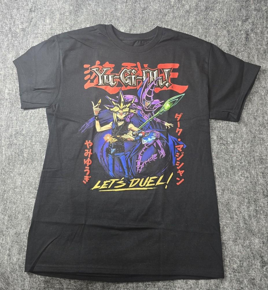 Yu-Gi-Oh Shirt Size M Graphic T Shirt Short Sleeve Tee Anime Manga Dark Magician Unisex T-Shirt XXXXL