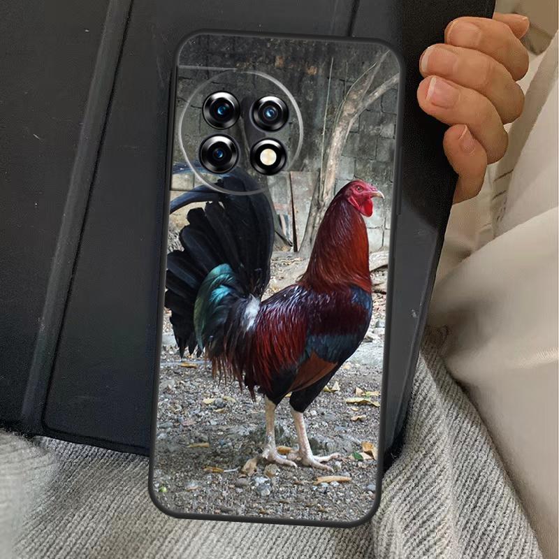 Cock Rooster Chicken Case For OnePlus 15 13T 13 12 11 13R 12R 10R 10T 8T OnePlus Nord 5 CE 3 4 Lite N20 N30 Cover