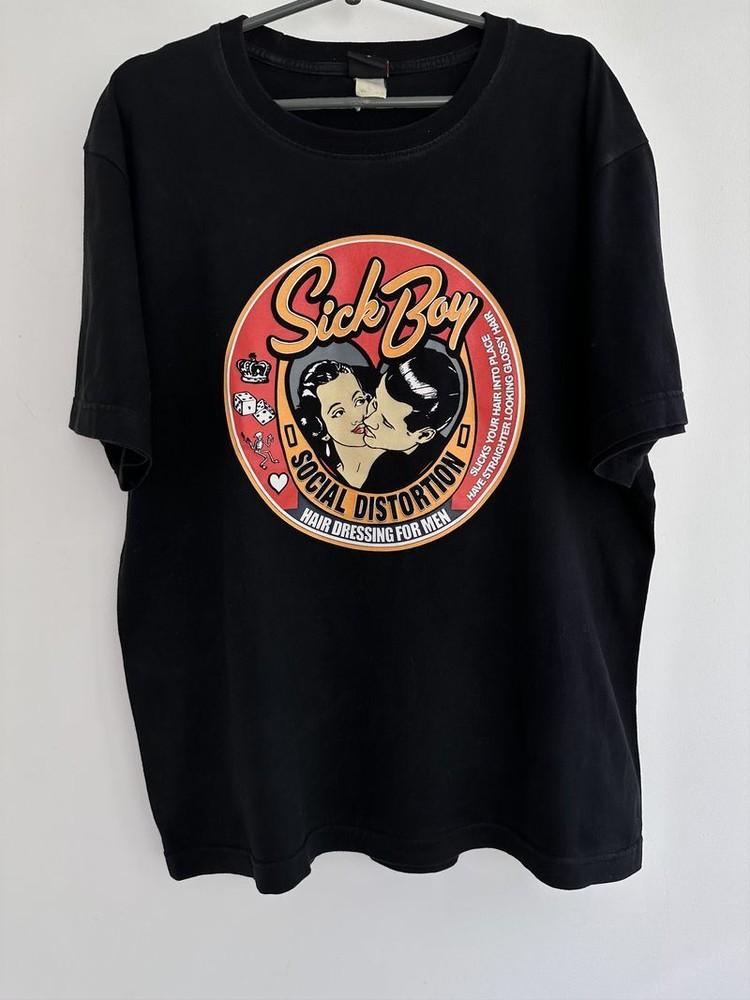 

Social Distortion Vintage 90 s Black Retro Classic Tshirt For Men Women Unisex T-Shirt L