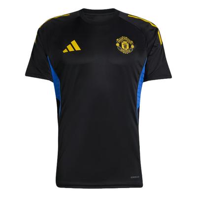 Tiro 25 Manchester United Slim Fit Fotbalový dres s krátkým rukávem Pánské topy JP3136