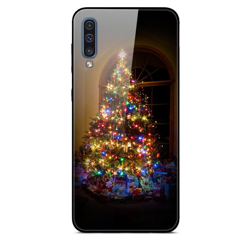 6.4" For Samsung Galaxy A30s A51 A50 Case A 30s Glass Back Cover Case For Samsung A30s A50 A70 A51 Case A 30 s A 51 Case Bumper
