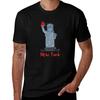 New York Statue Of Liberty Souvenir  New York Tshirt Blue Archive Vintage Clothes Summer 2025 T Shirts Unisex