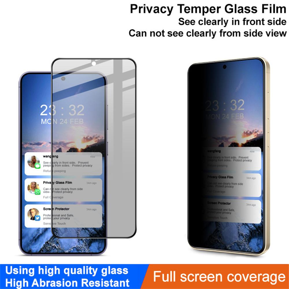 IMAK For Samsung Galaxy S25 Edge Anti Peep Tempered Glass Screen Protector Full Coverage