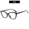 Classic Anti-Blue Light Computer Eye Glasses Frames Men Women Vintage Square Plastic Cat Eye Glasses Frame Eyewear