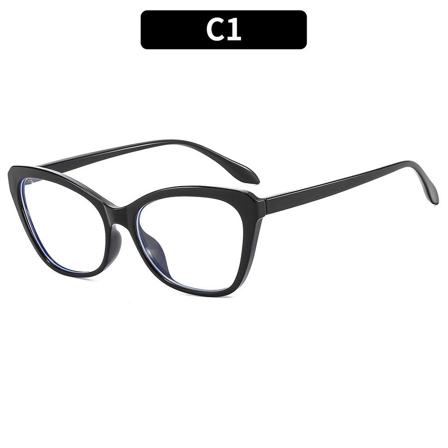 Classic Anti-Blue Light Computer Eye Glasses Frames Men Women Vintage Square Plastic Cat Eye Glasses Frame Eyewear