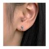 Korean & Japanese Star Stud Earrings: Fashionable Retro Hong Kong Style for Women, Simple & High-End Feel, No Need To Remove.