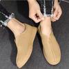 Fashion 2025 Summer New Men's Low Cut Casual Shoes Fashion Sports Shoes Men's Wear Resistant Versatile Breathable Loafer Casual Sneakers
