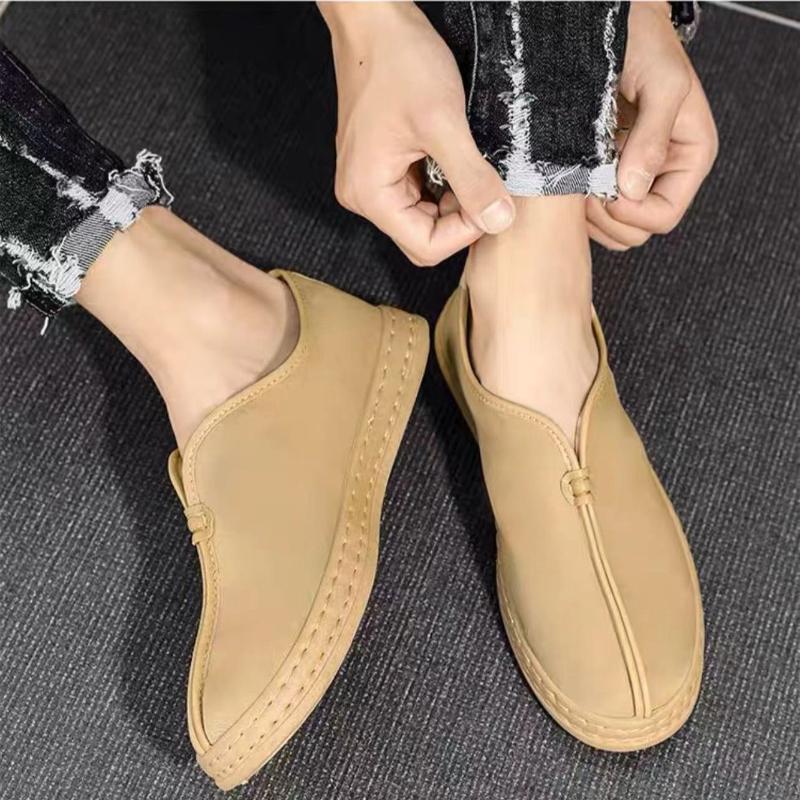 Fashion 2025 Summer New Men's Low Cut Casual Shoes Fashion Sports Shoes Men's Wear Resistant Versatile Breathable Loafer Casual Sneakers