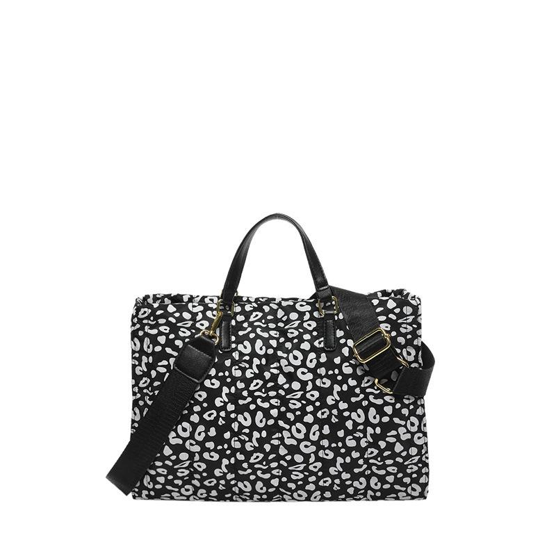 

Leopard print commuter hand-held extra-large bag women s 2025 large-capacity lazy wind one-shoulder messenger women s bag