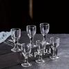 6 Pcs Set 10ml Shot Glass Mini Liquor Cups Tequila, Whiskey, Vodka - Small Bullet Drinking Glasses For Home, Party & Bar