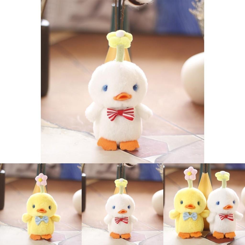 Adorable Plush Chick Keychain Cute Duckling Bag Charm Soft Stuffed Animal