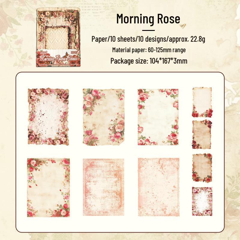 Past Dreams 3D Embossed Scenery Memo Pad for DIY Journaling