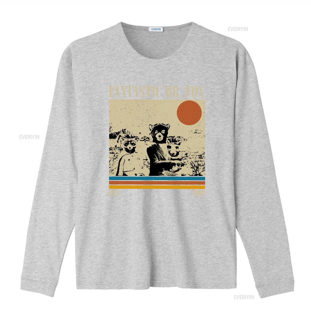 Fantastic Mr Fox T Shirt Retro Vintage Classic S for Him Christmas Vintage Washed Fashion Comfortable Casual Graphic Stylish