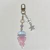 Ocean Theme Jellyfish Pendant Keychain Starfish Seashell Cellphone Lanyard  Camera
