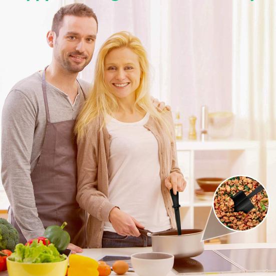 Kuchyňské multifunkční náčiní na míchání bramborového salátu Nepřilnavý sekáček