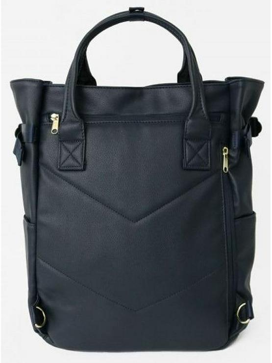 Rakuten Japan & South Korea Multifunctional PU Leather Backpack for Men & Women - Business, Casual, Shopping & Multi-purpose Bag