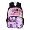 Kpop Witch Hunting Team Trendy Children's Shoulders HD Printed Large Capacity Lightweight Back Protection Student Backpack CLE