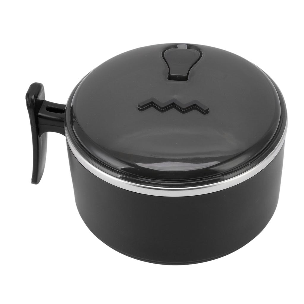 Insulated Bowl 304 Stainless Steel with Lids Stand Design Hollow Double Layer Heat Insulation Ramen Mug for Kitchen