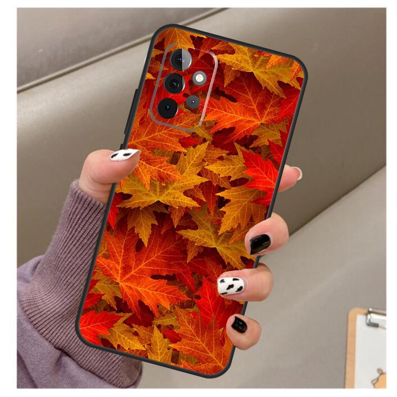 Autumn Leaves Case For Samsung Galaxy A35 A55 A15 A32 A12 A22 A52 A06 A54 A34 A14 A56 A36 A26 A16 A13 A53