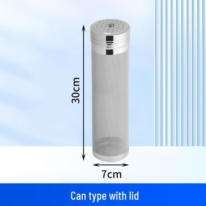 304 Stainless Steel Beer & Beverage Impurity Filter Barrel for Home Brewing