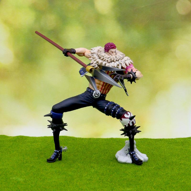 15cm One Piece Anime Character Katakuri Doll PVC Model Doll Collection Toy Gift for Children