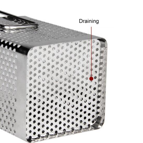 Multi-Purpose Rectangular Premium Rust-Proof Tableware Drainer Storage Holder