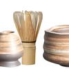 Handmade Matcha Whisk Set, Holder for Kithen Home Dining Room Teahouse