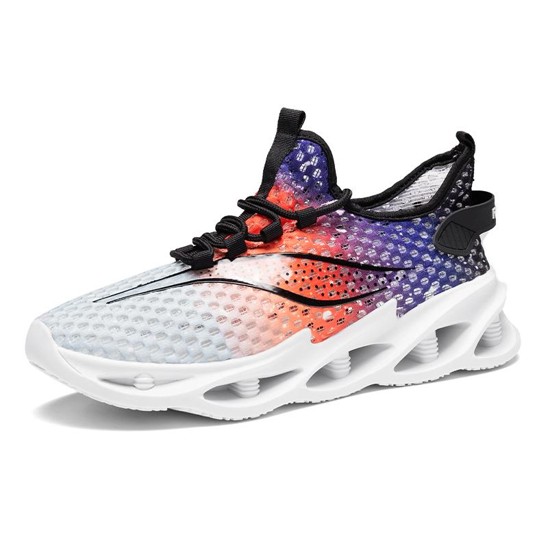 Mens Sneakers Lace-up Mesh Lightweight Comfortable 2025 Summer Hot Selling New Outdoor Leisure Sports Running Shoes