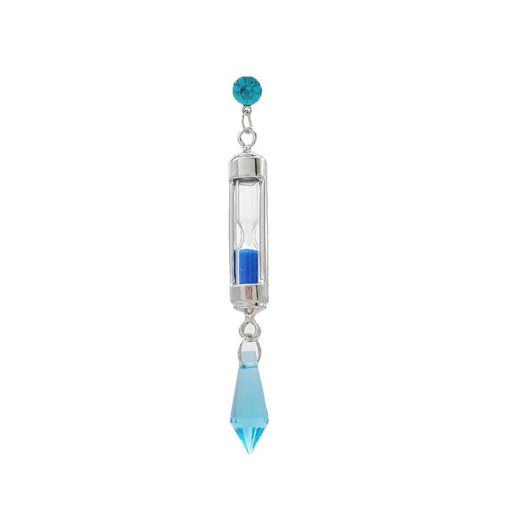 Vanitas no Carte Crystal Hourglass Dangle Earrings