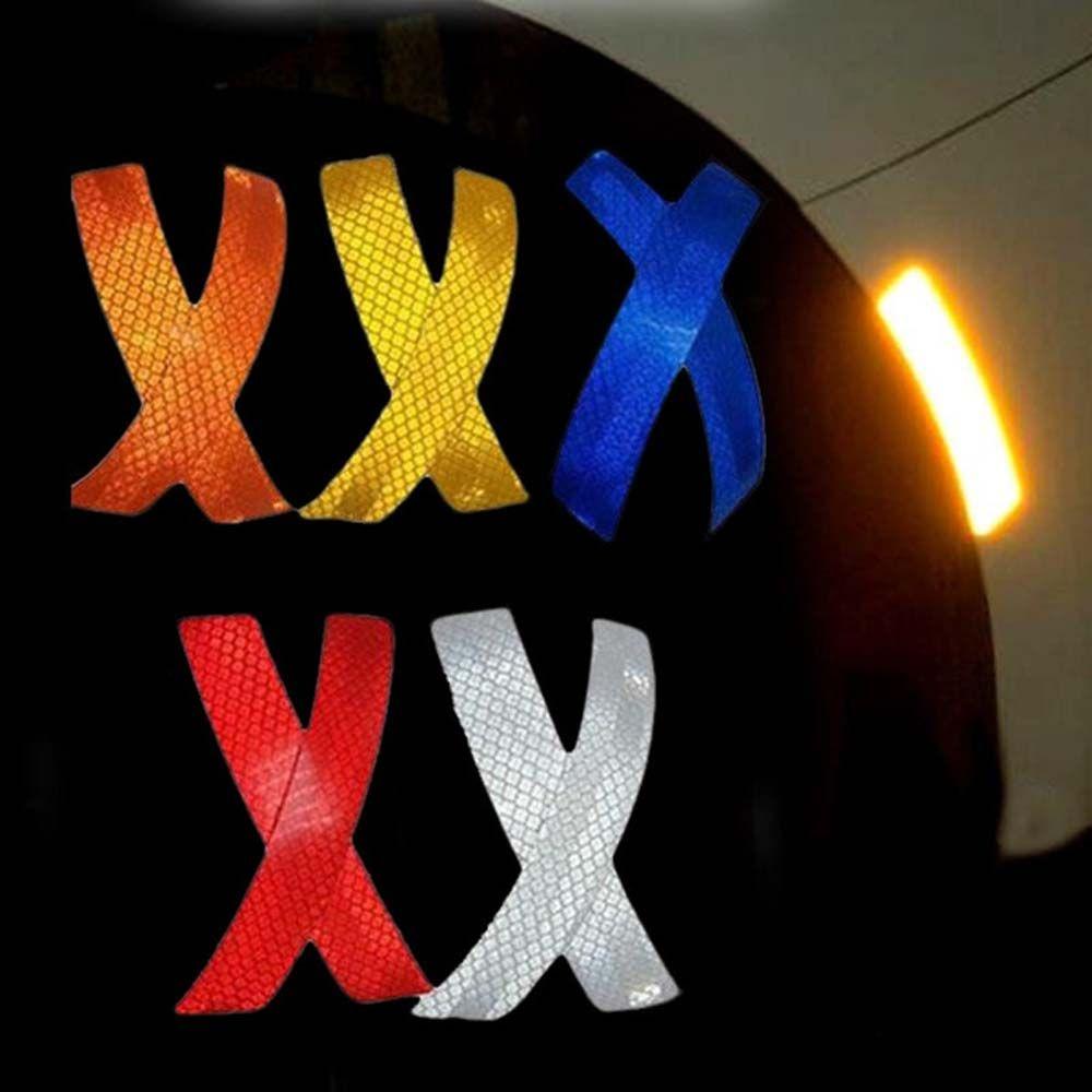 

Wheel Rim Reflective Stickers Car Eyebrow Stickers Protective Sticker Warning Strip Sticker оранжевый